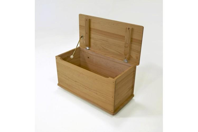 Coffre à jouets de rangement bois Pinocchio