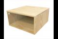 Cube de rangement bois largeur 50 cm