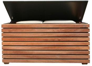 Forte - Coffre de rangement pour coussins M - naturel Forte - Coffre de rangement