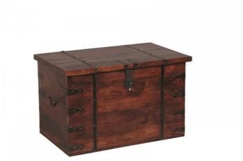 Coffre HOLZ en bois exotique massif Coffre HOLZ en bois exotique