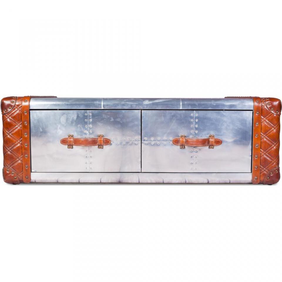 Coffre Rectangulaire Basse Aviator - Aluminium & C