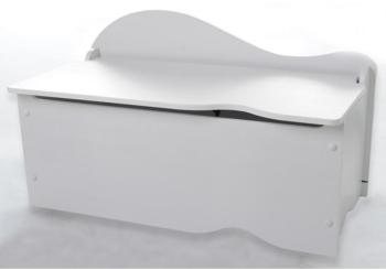 Coffre de Rangement Blanc à Décorer - Terre de Nui