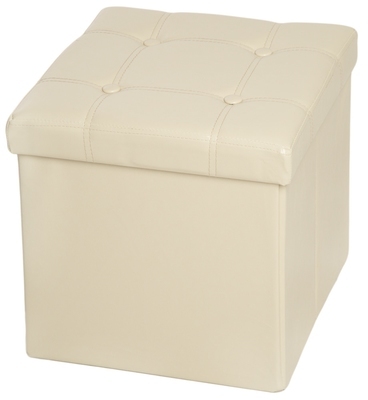 Tabouret, Banc, Pouf, Coffre de rangement, Cube Pl