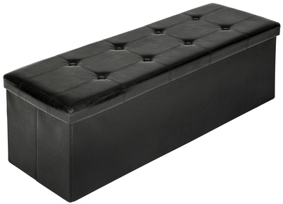 Tabouret Coffre de rangement Siège Pliable Multifo