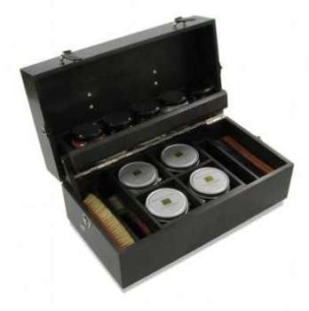 Coffret Cirage INTENDANT Ebène Coffret Cirage INTENDANT Ebène