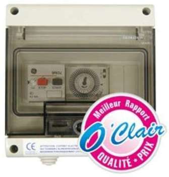 Coffret filtration ou surpresseur tri