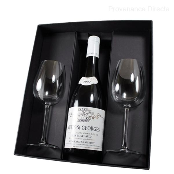 Coffret Nuits St Georges les Plateaux 2009et 2 v