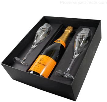 Le coffret Bonne Retraite N°1 avec Champagne Veuve