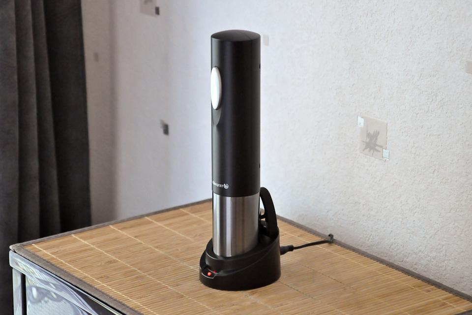 Tire-bouchon électrique aluminium VIN BOUQUET