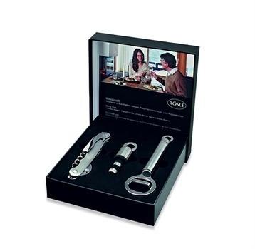 Coffret cadeau sommelier 3 ustensiles à vin Rosle