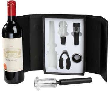 Coffret Set sommelier 5 pièces Wine & Cie