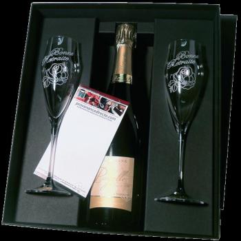 Iidée cadeau coffret Bonne Retraite N°2 Champagne