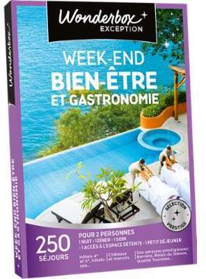 Coffret cadeau Week-end bien-être et gastronomie Coffret Coffret cadeau Week-end bien-être