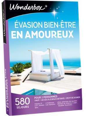 Coffret cadeau vasion bien-être en amoureux Coffret Coffret cadeau vasion bien-être