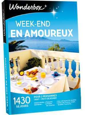 Coffret cadeau Week-end en amoureux Coffret cadeau Coffret cadeau Week-end en
