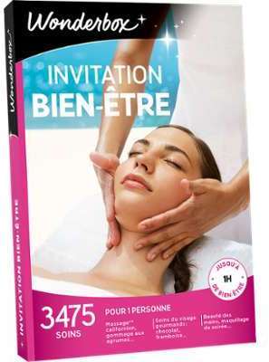 Coffret cadeau Invitation Bien-Être Coffret cadeau Coffret cadeau Invitation