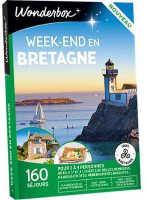 Coffret cadeau Week-end en Bretagne Coffret cadeau Coffret cadeau Week-end en