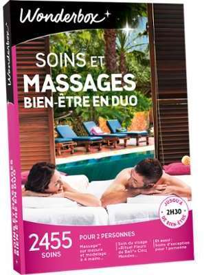 Coffret cadeau Soins et Massages Bien-Être en duo Coffret Coffret cadeau Soins et Massages