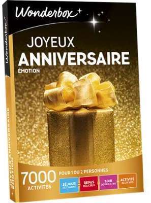 Coffret cadeau Joyeux anniversaire motion Coffret cadeau Coffret cadeau Joyeux anniversaire
