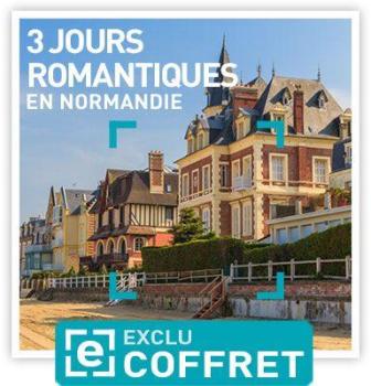 3 jours romantiques en Normandie Coffret cadeau