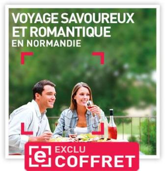 Voyage romantique en Normandie Coffret cadeau