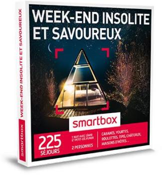 Week-end insolite et savoureux Coffret cadeau