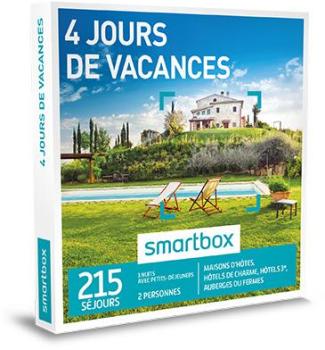 4 jours de vacances Coffret cadeau