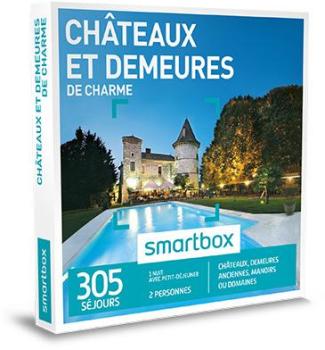 Châteaux et demeures de charme Coffret cadeau
