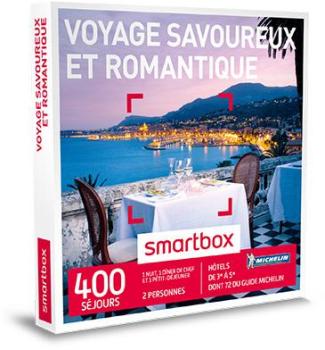 Voyage savoureux et romantique Coffret cadeau