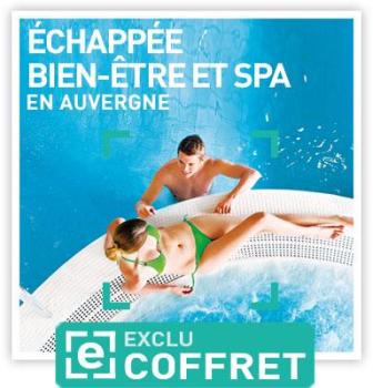 Séjour relaxant en Auvergne Coffret cadeau