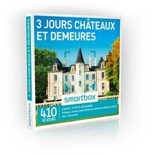 3 jours châteaux et demeures Coffret cadeau