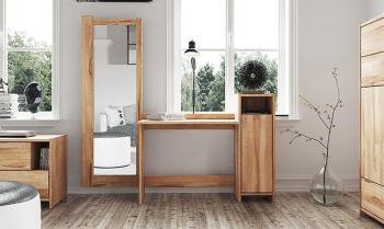 Coiffeuse en bois massif moderne soho Huile naturel Coiffeuse en bois massif moderne