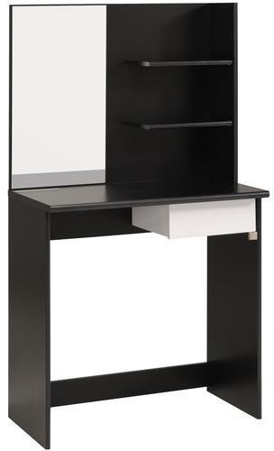 Table coiffeuse moderne coloris noir et blanc Table coiffeuse moderne coloris