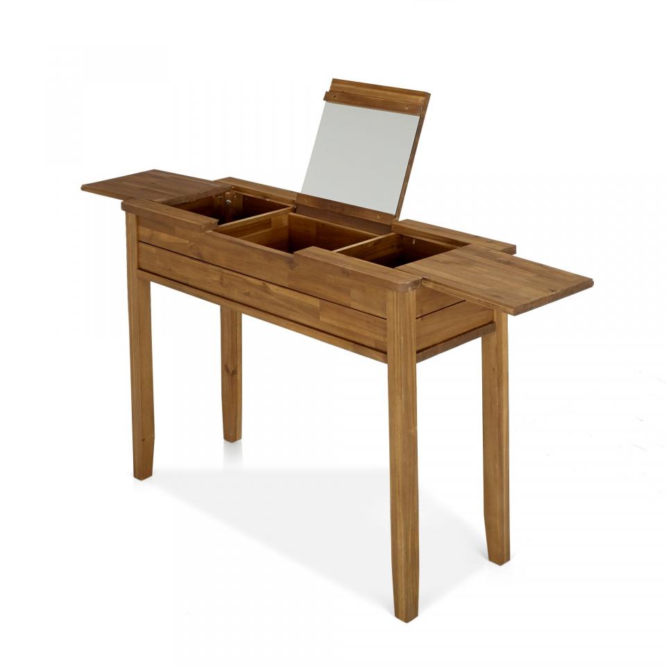 Songma Coiffeuse en acacia finition huilé