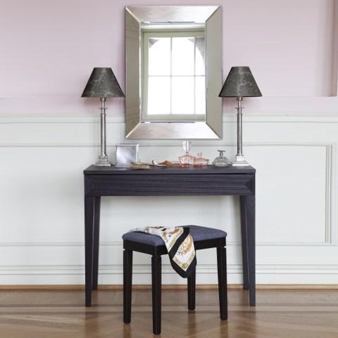 Coiffeuse design avec tiroir Classic CHENE FONCE A