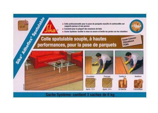 Colle pour parquet SIKA Adheflex Eco - 18kg