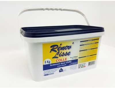 Colle Renov Lisse 5kg pour revetement mural lourd 50 Colle Renov Lisse 5kg pour