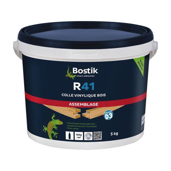 Colle vinylique pour bois Bostik R 41 seau de 5 kg Colle vinylique pour bois