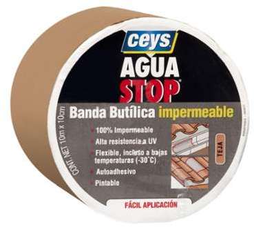 Ceys Aguastop B Butyle Tuile 30cm 10 - Ceys