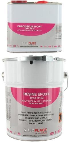 Résine epoxy type R123 Soloplast 5 KG Résine epoxy type R123 Soloplast