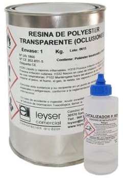 Occlusions Effacer résine polyester (1 kg) - LEYSE