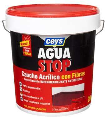 Ceys Aguastop Caoutchouc Fibre Rouge 20k - Ceys