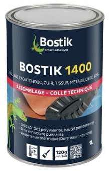 Colle néoprène Bostik 1400 boîte 1L - P-PRO Colle néoprène Bostik 1400