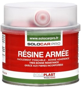 Résine armée Solocar Pro 500g - SOLOPLAST