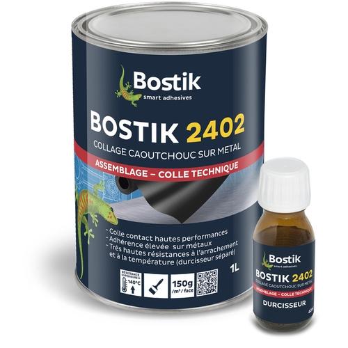 Colle néoprène + durcisseur 2402 BOSTIK 1L