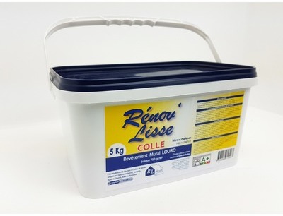 Colle Renov Lisse 5kg pour revetement mural lourd