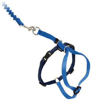 Laisse + Harnais Easy Walk pour Chat - S