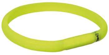 Collier lumineux Trixie USB vert - taille L-XL 70 cm Collier lumineux Trixie USB