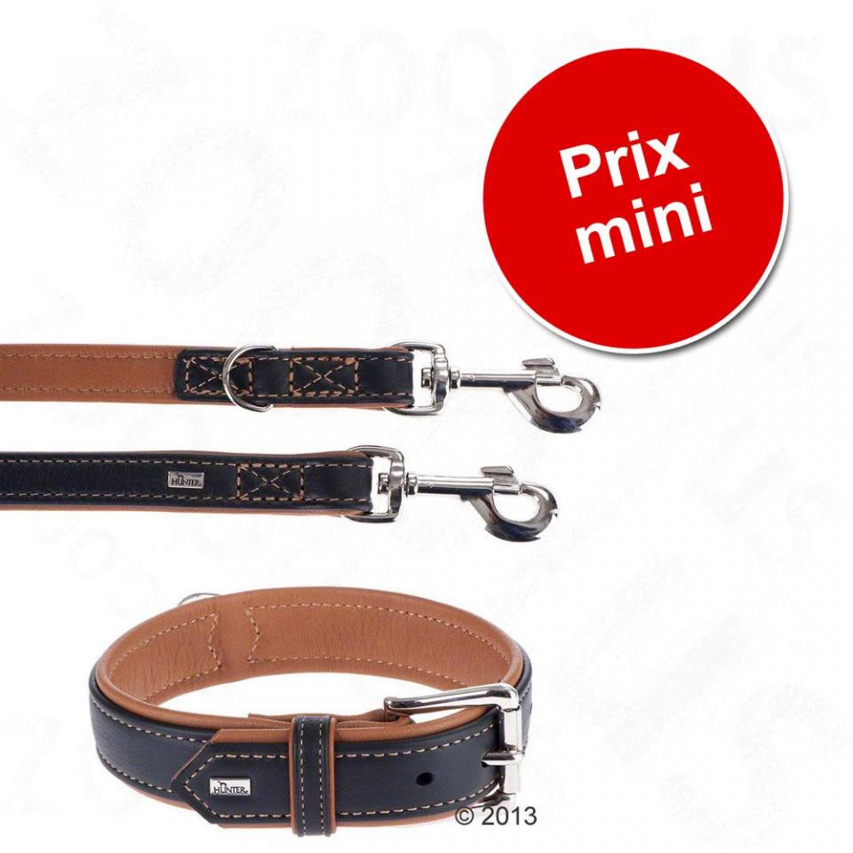Lot économique Hunter: collier + laisse Canadian -