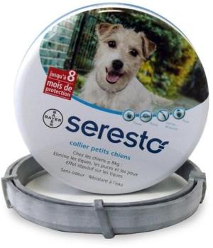 Seresto collier petit chien (8Kg)